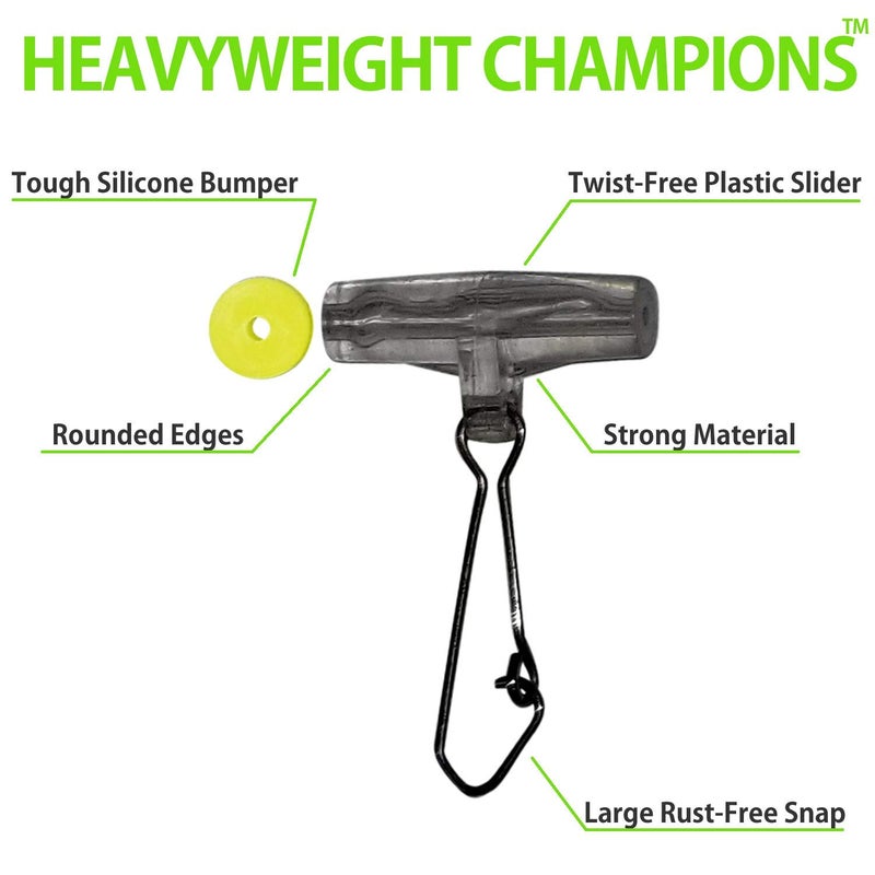 Catfish Sumo Complete Catfish Rig Tackle Set | Trophy Catfishing Kit with 8/0 Circle Hooks, Storage Box, Sinker Sliders, Knot Protectors, Swivels, Rattling Line Float, Nippers and Decal - Image 3